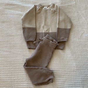 H&M Baby Organic Cotton Sweater 2 Piece Outfit